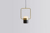 Adjustable Glass Pendant Light