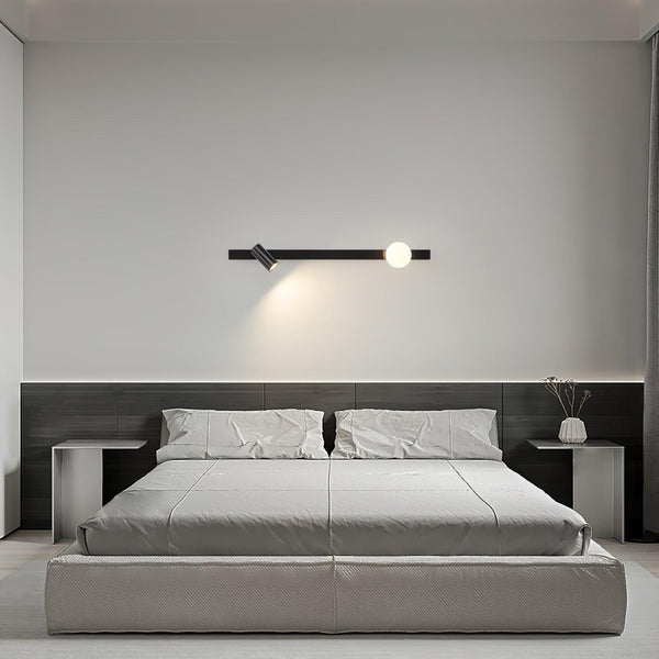Long Arm Plug In Wall Light