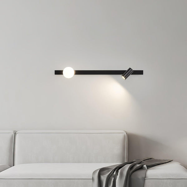 Long Arm Plug In Wall Light