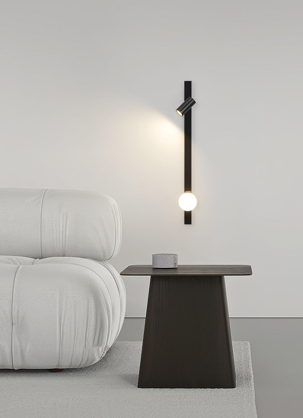 Long Arm Plug In Wall Light