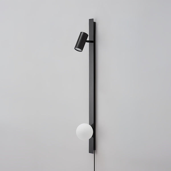 Long Arm Plug In Wall Light