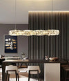 Long Crystal Pendant Lamp