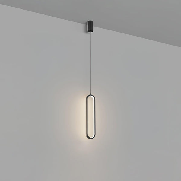 Long Oval Led Pendant Lamp