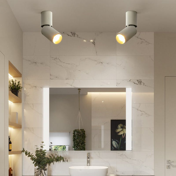 Long rotating spotlight