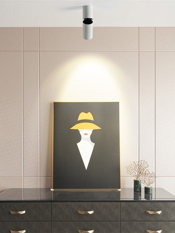 Long rotating spotlight