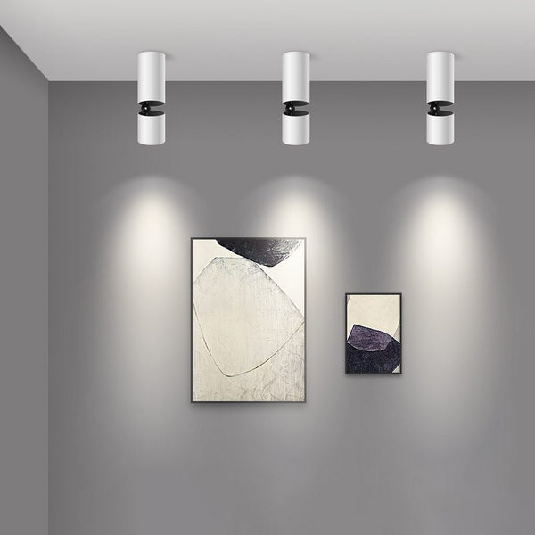 Long rotating spotlight