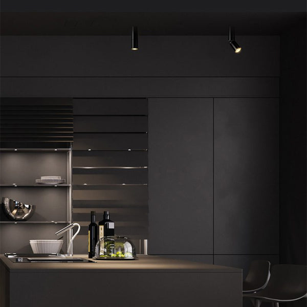 Long rotating spotlight