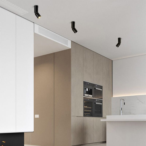 Long rotating spotlight