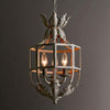 Lustre Retro Cage Chandelier