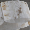 Luxe Alabaster Brass Ceiling Lamp