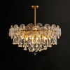 Luxurious Droplet Copper Chandelier