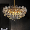 Luxurious Droplet Copper Chandelier
