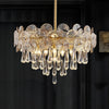 Luxurious Droplet Copper Chandelier