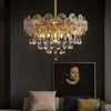Luxurious Droplet Copper Chandelier