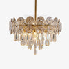 Luxurious Droplet Copper Chandelier