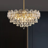 Luxurious Droplet Copper Chandelier