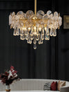 Luxurious Droplet Copper Chandelier