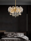 Luxurious Droplet Copper Chandelier
