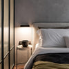 Modern Minimalist Wall Lamp with Wood and Metal, LED Wall Sconce for Bedroom and Hallway
