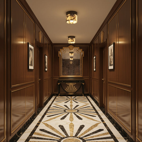 marble-round-ceiling-lamp