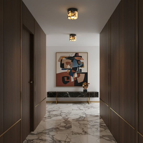 marble-round-ceiling-lamp