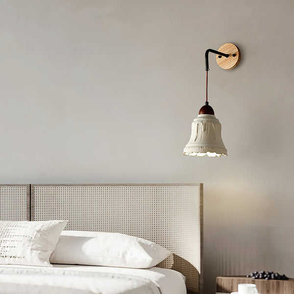 Microcement Retro Wall Lamp