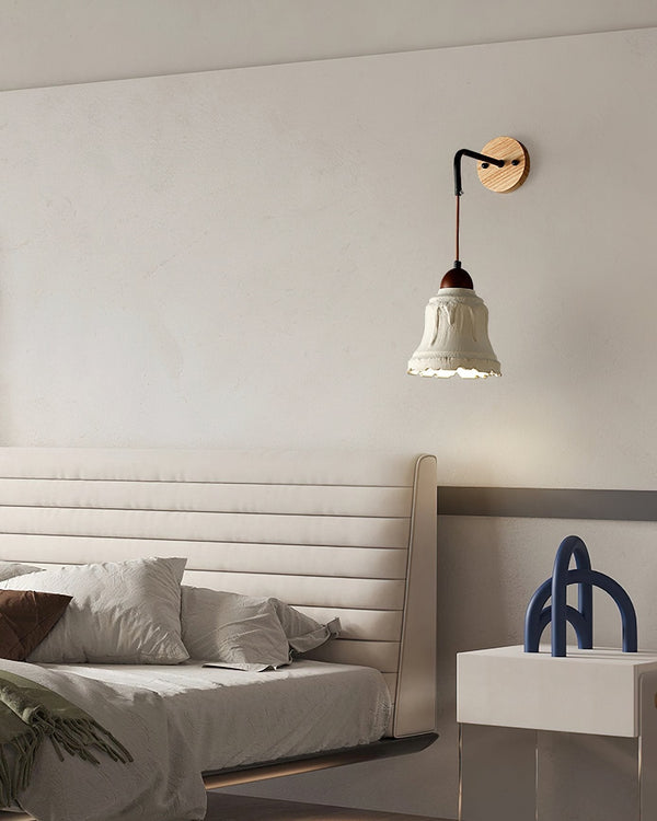 Microcement Retro Wall Lamp