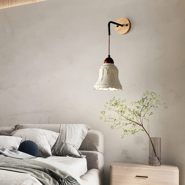 Microcement Retro Wall Lamp