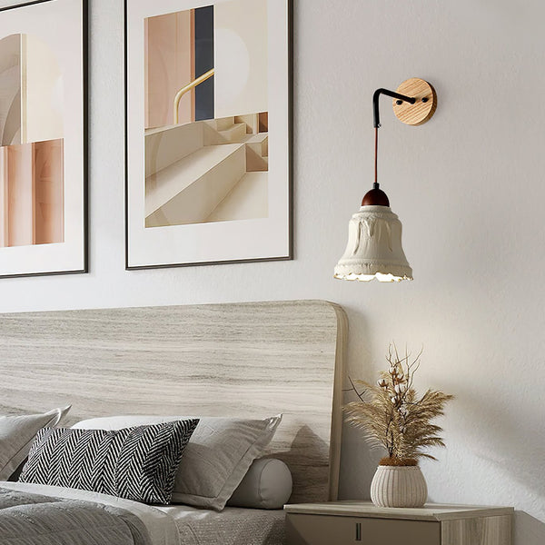 Microcement Retro Wall Lamp