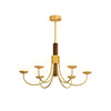 Midas Touch Walnut Sphere Chandelier