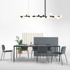 Geometric Linear Ball Pendant Chandelier Ceiling