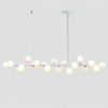 Geometric Linear Ball Pendant Chandelier Ceiling
