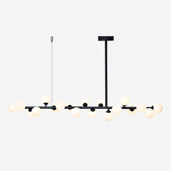 Geometric Linear Ball Pendant Chandelier Ceiling