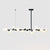 Geometric Linear Ball Pendant Chandelier Ceiling