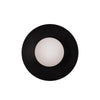 Round Glass Art Wall Lamp