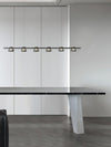 Minimalist Island Glass Chandelier