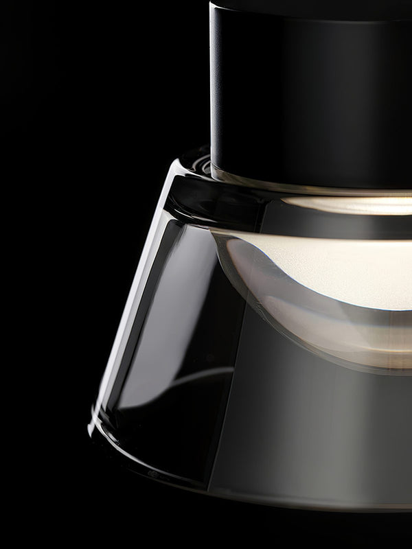 Minimalist Island Glass Chandelier