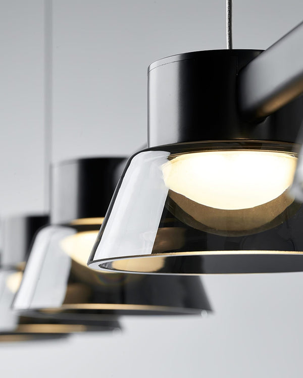 Minimalist Island Glass Chandelier