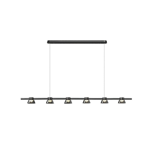 Minimalist Island Glass Chandelier