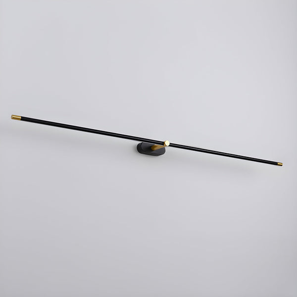 Minimalist Linear Plug In Wall Lamp
