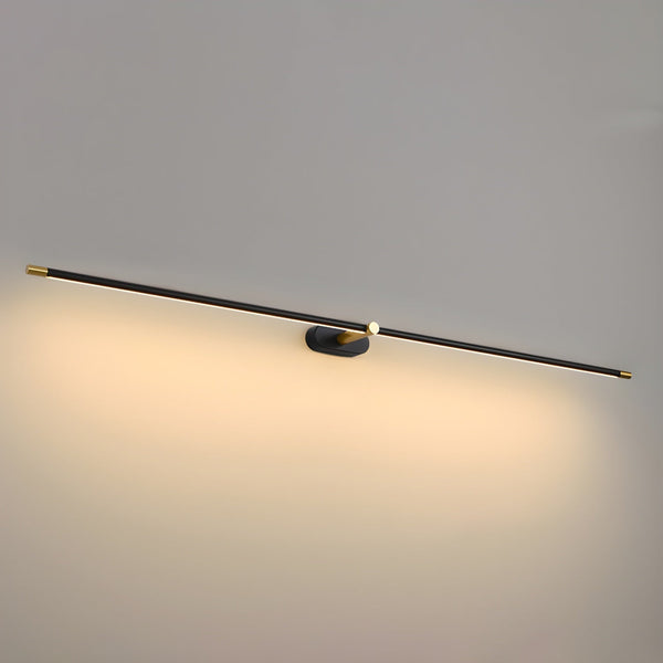 Minimalist Linear Plug In Wall Lamp