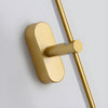 Minimalist Linear Plug In Wall Lamp