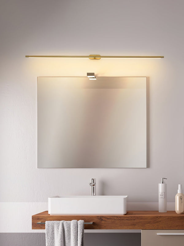 Minimalist Linear Plug In Wall Lamp