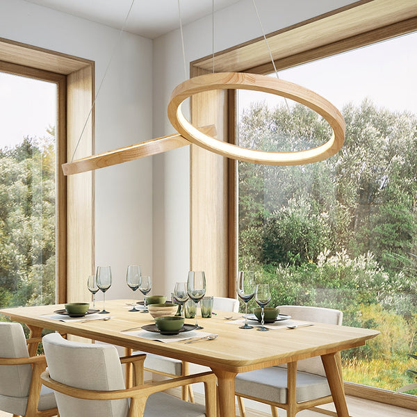 Mobius Ring Pendant Light