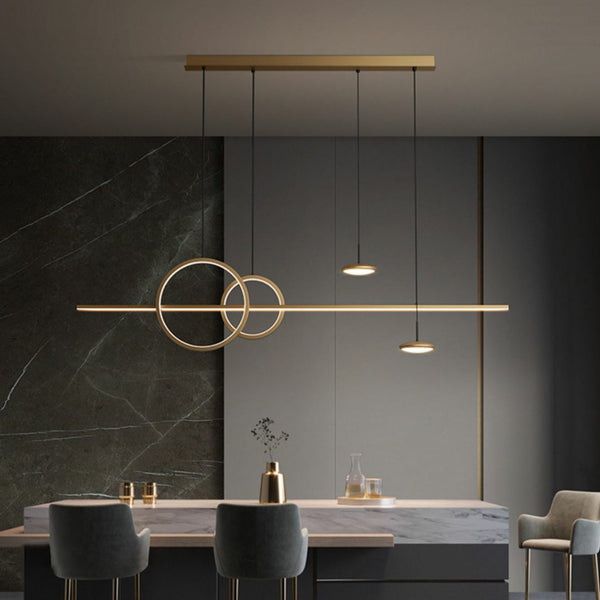 Modern Geometric Shape Chandelier