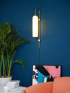 Modern Glass Plug In Wall Lamp