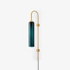 Modern Glass Plug In Wall Lamp