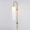 Modern Glass Plug In Wall Lamp