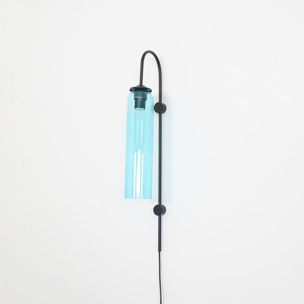 Modern Glass Plug In Wall Lamp