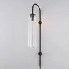 Modern Glass Plug In Wall Lamp